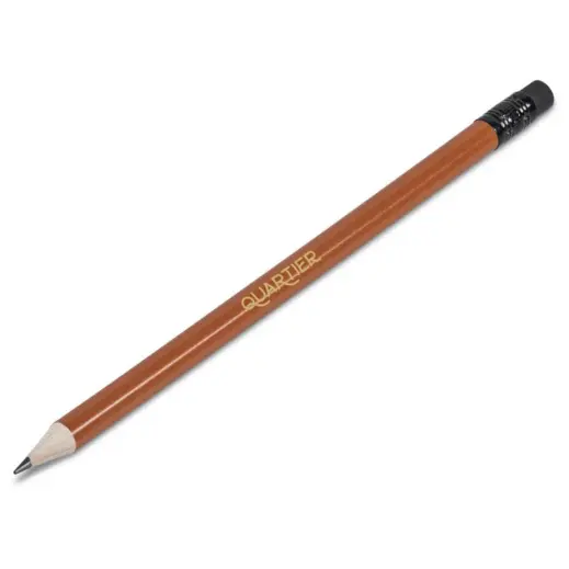 Altitude Zodiac Wooden Pencil Burnt Orange